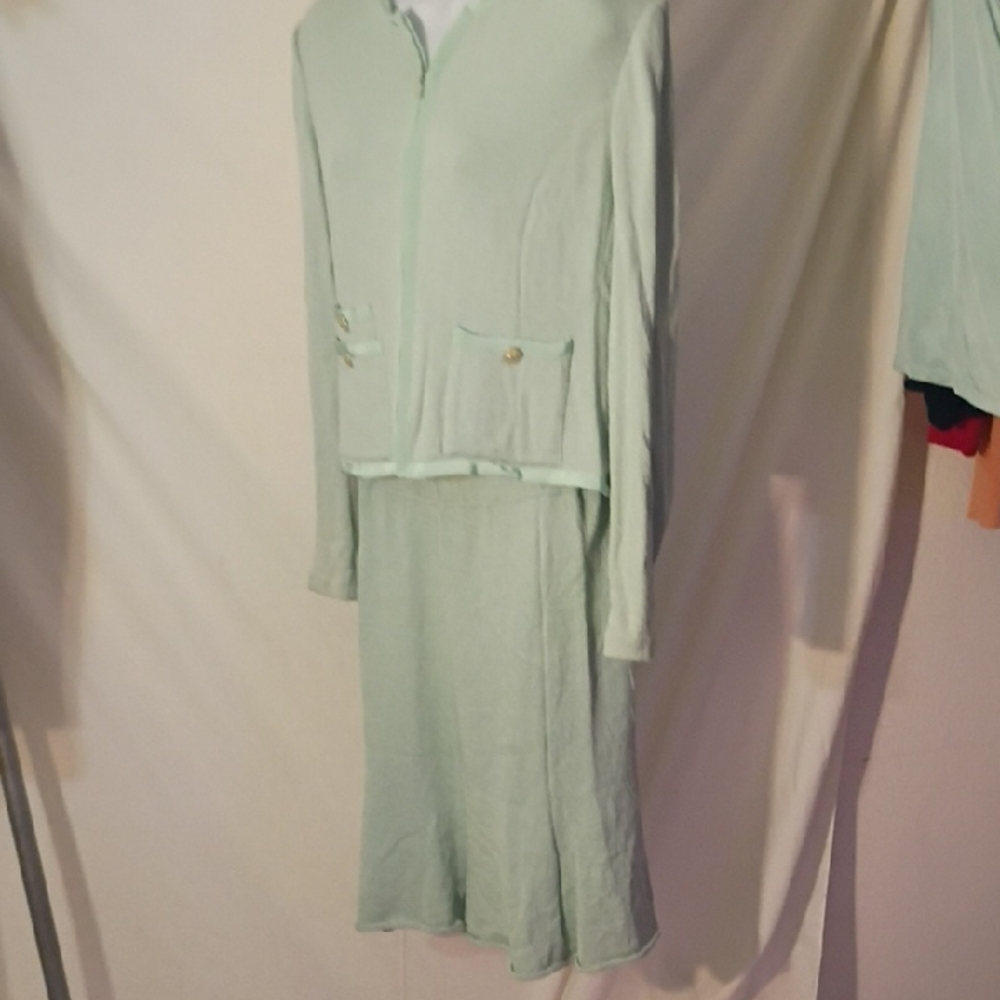 Mint Green Two-Piece Outfit